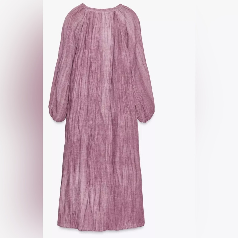 Brand new, high quality absolutely stunning 100% linen gorgeous dress,size Large - Picture 11 of 17